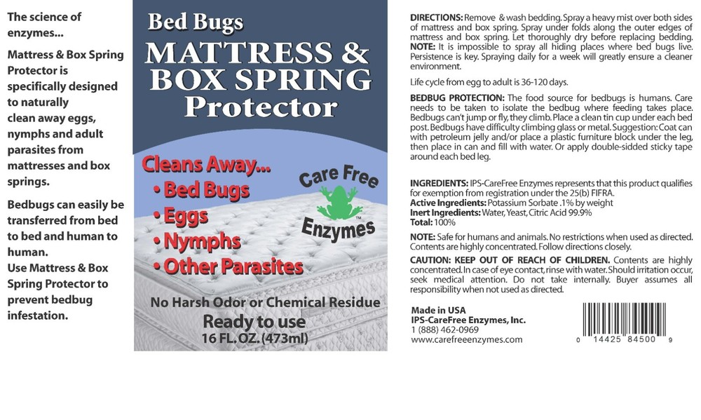 Bed Bug Mattress & Box Spring Protector 16oz Spray