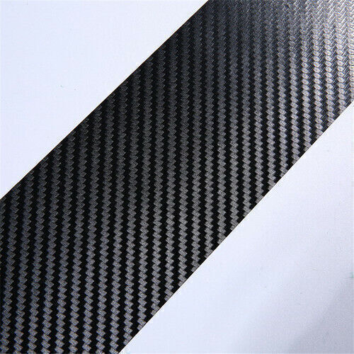 Car Door Sill Protector Door Step Plate Cover Carbon Fiber style Decal Sticker