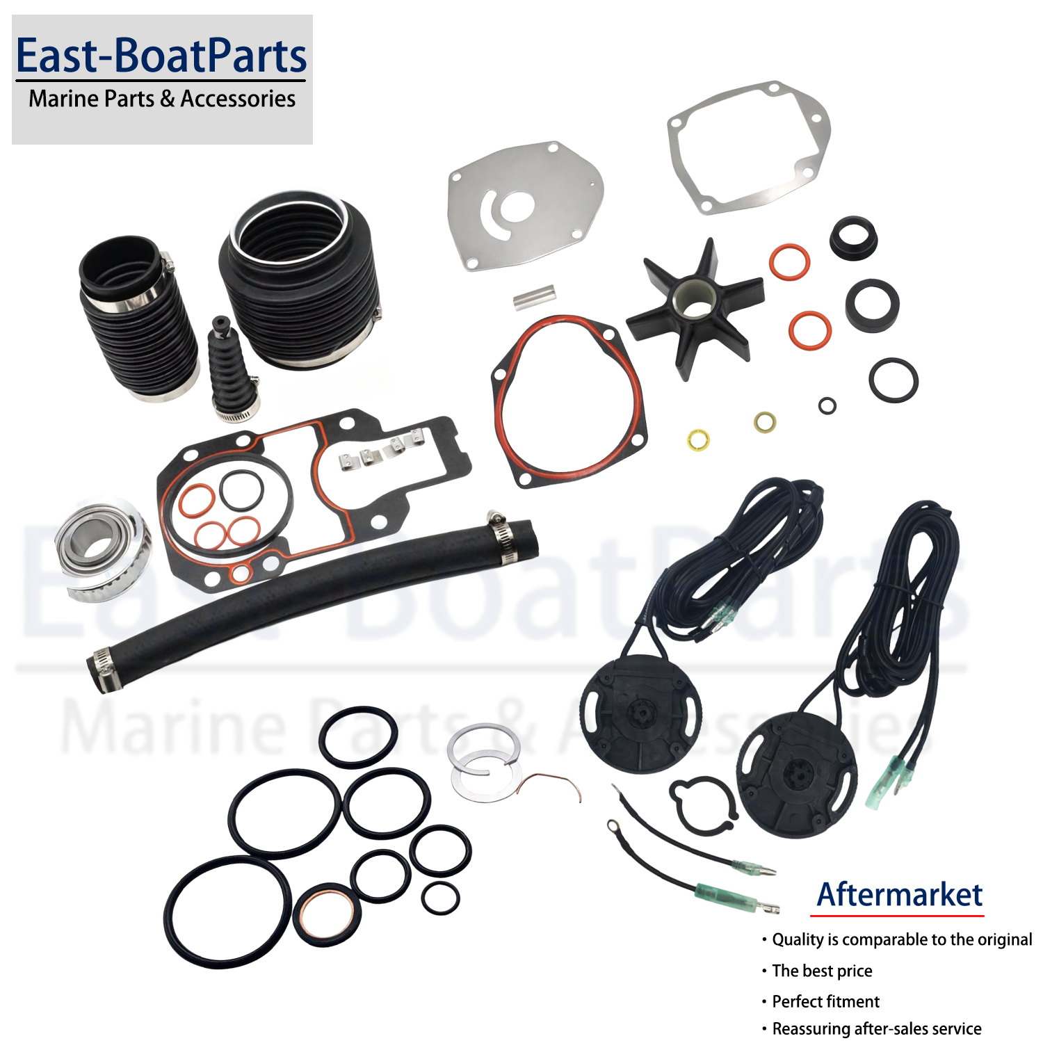 Transom Seal Bellows Kit For MerCruiser Alpha one Gen 2 30-803099T 47-43026Q06