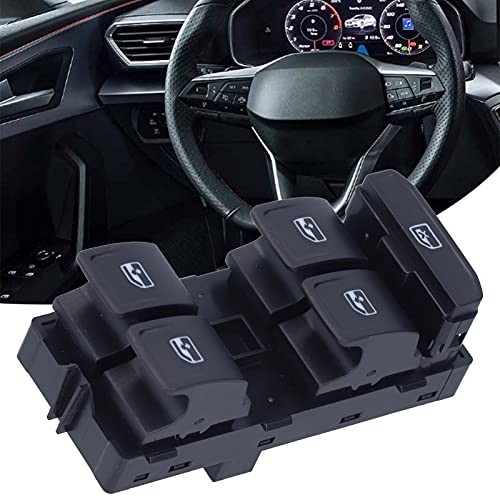 Window Switch, Driver Side, Master Window Control Switch 5G0 959 857 D,