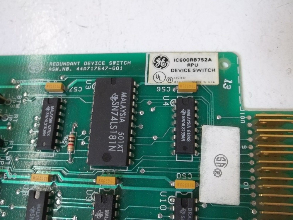 GE FANUC IC600RB752A SWITCH MODULE UNMP