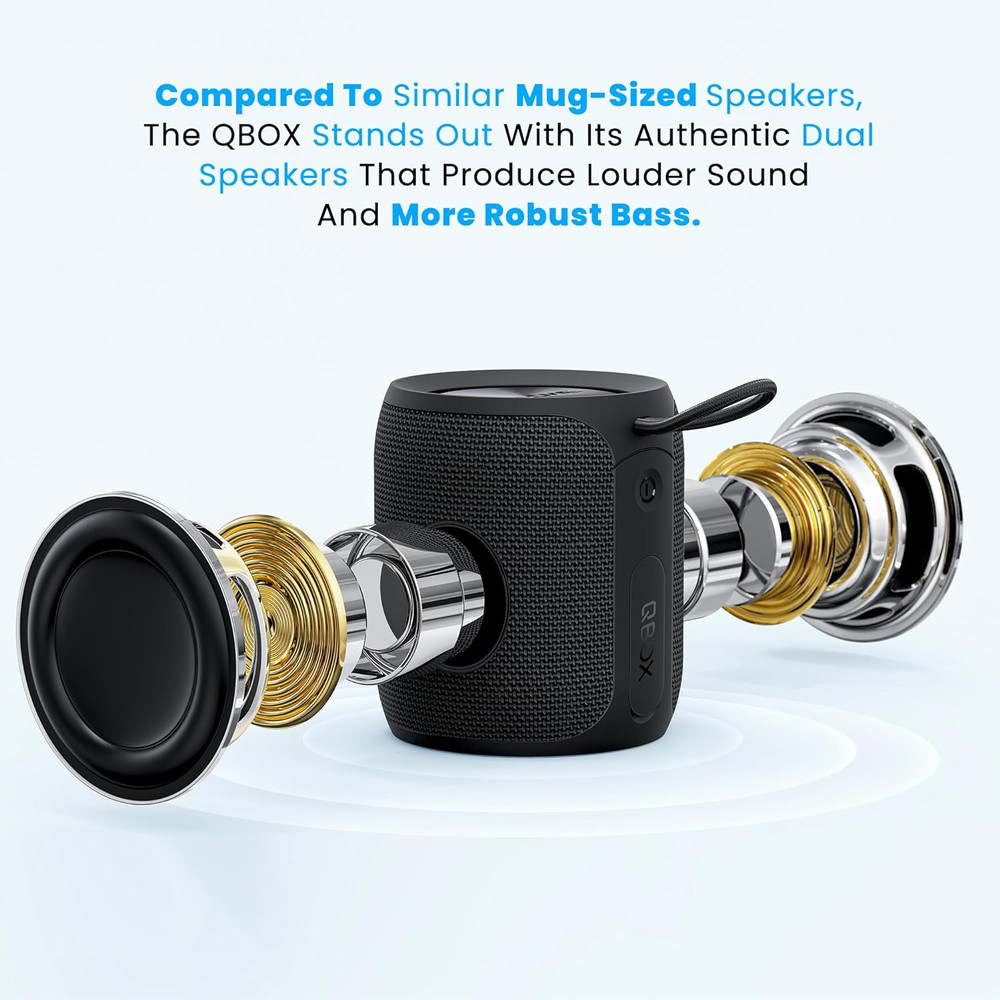 16W Bluetooth Speaker IP67 Waterproof Speaker