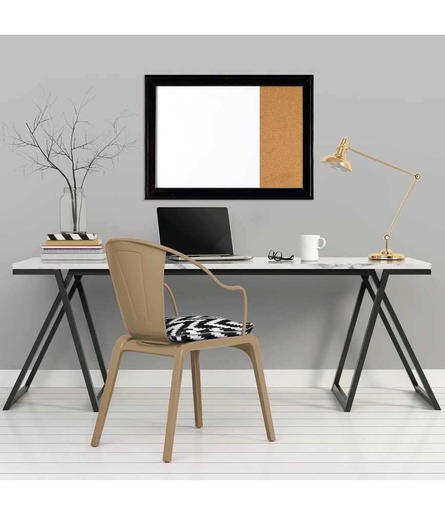 Quartet® Magentic Combo Board 17" x 23" - Black Frame