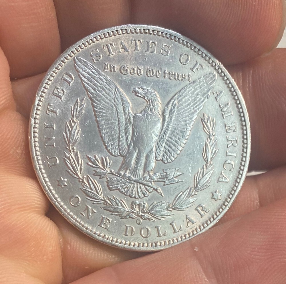 1890-O Morgan Silver Dollar