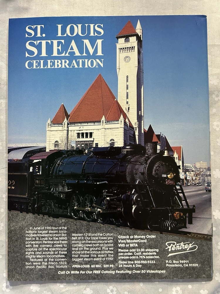Trains Magazine August 1990