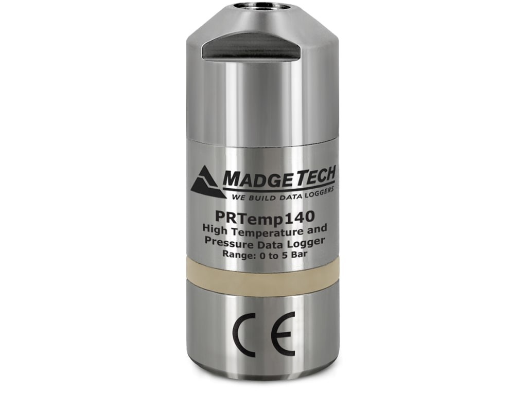 MadgeTech PRTemp140-NPT High Temperature and Pressure Data Logger