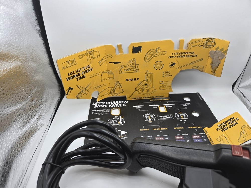 Work Sharp WSKTS2 MK.2 Electric Knife and Tool Sharpener