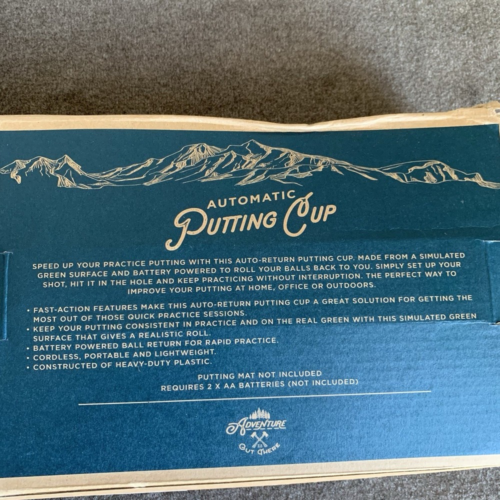 Adventure Men's Auto-Return Golf Practice Cup