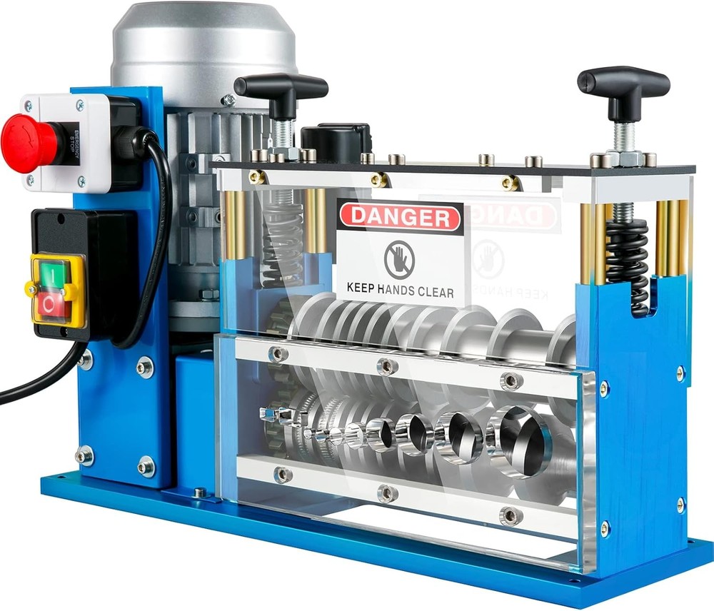 Electric Wire Stripping Machine, 370W 0.06" - 1.5" Automatic Motorized Cable Str