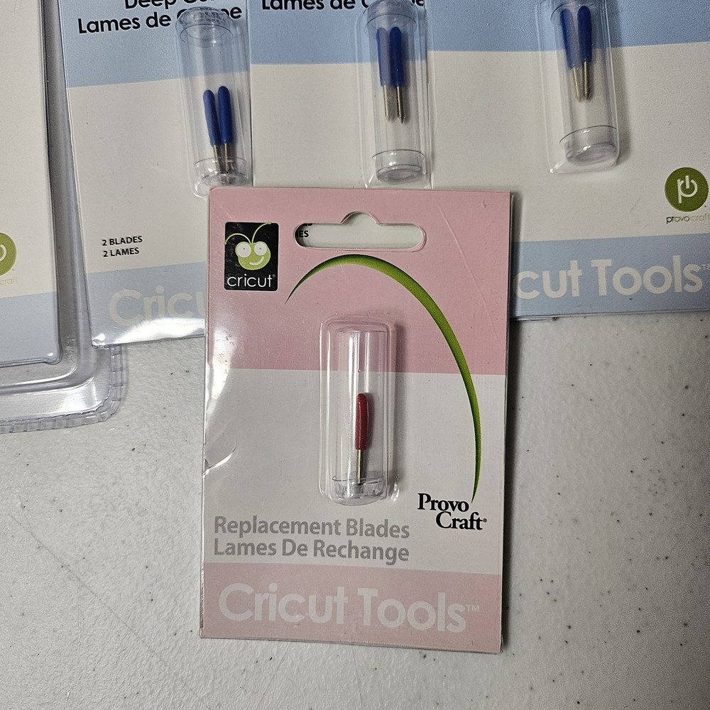 Lots Circut Tools Replacement Blades 29-0630 Deep Cut Blades