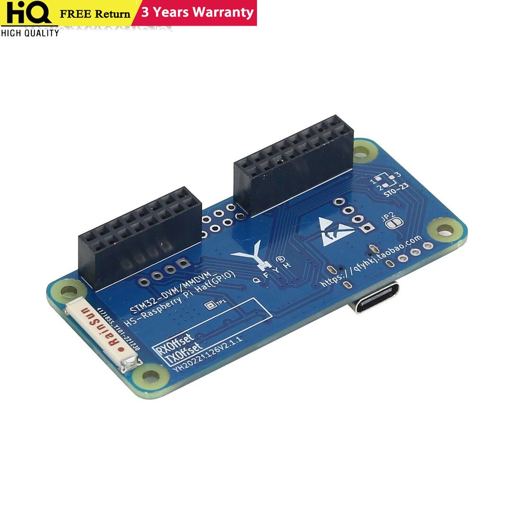 Mini Simplex Hat Hotspot Main Board for MMDVM Digital Modem Box fit Raspberry Pi