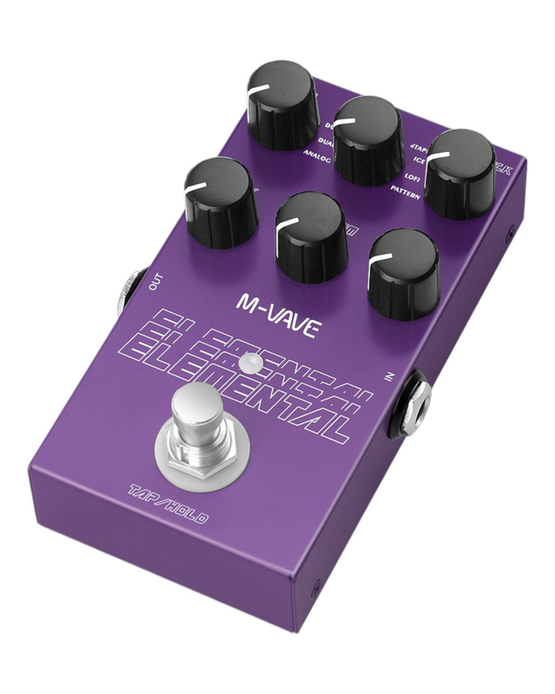 M-Vave Elemental Guitar Delay Effects Pedal / 9 Delay Effects