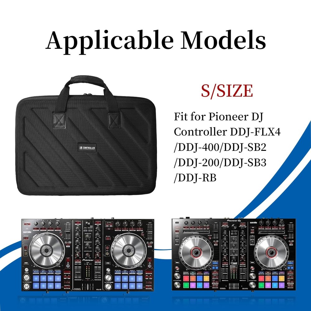 DJ Controller Case Compatible with Pioneer DJ Controller DDJ-FLX4/DDJ-400/DDJ...