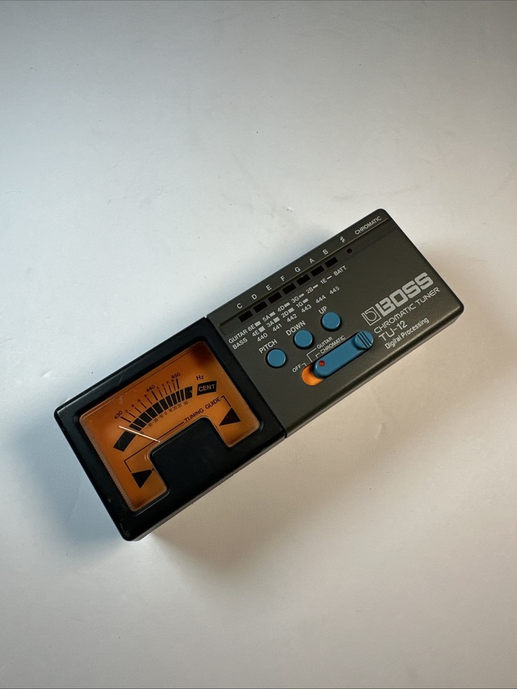 Boss Chromatic Tuner TU-12 Digital Processing Multi Instrument Tuner