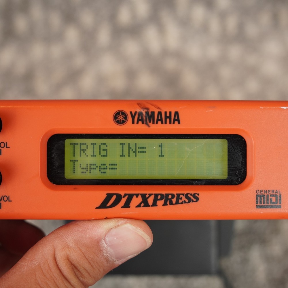 YAMAHA DTXPRESS Drum Trigger Module Electronic Drums w/ Mount & Power Supply