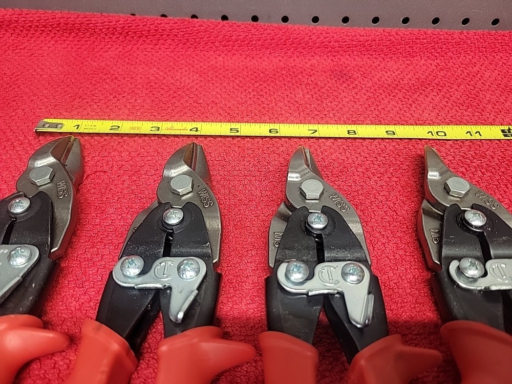 WISS CRESCENT M5 TIN SNIPS NOS X5