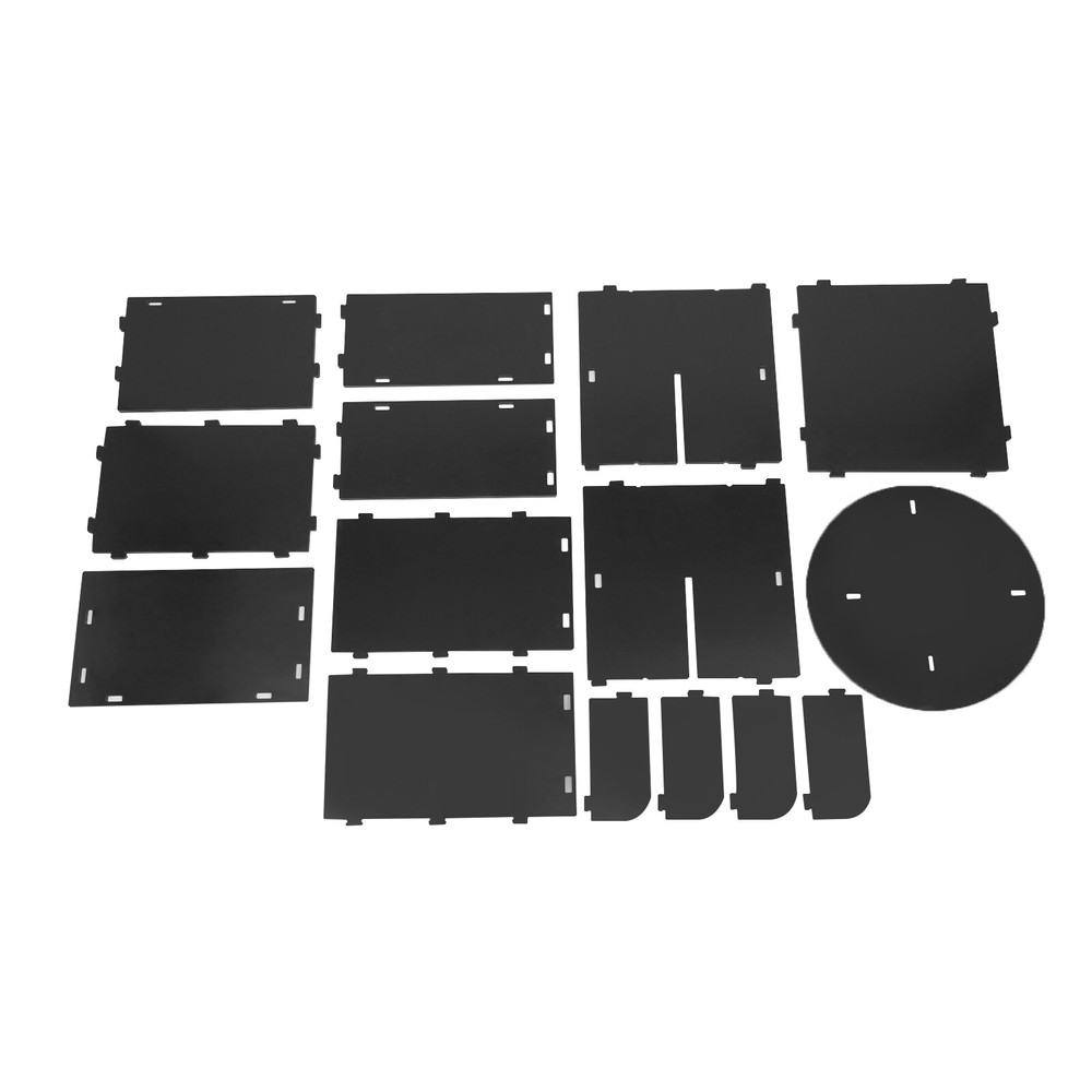 Bedside Table with Drawer, Corner High End Table, Rotating Bookshelf with Drawer