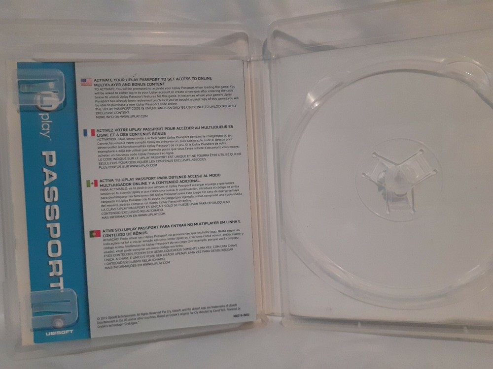 PS3 Far Cry 3 Case ONLY **NO GAME**