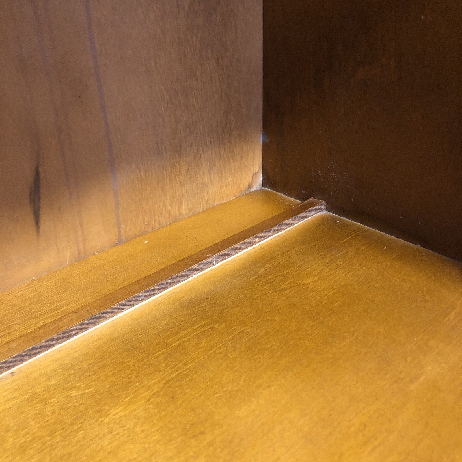 Midcentury Mahogany Wood Encyclopedia Bookcase Bookshelf Rounded Edges VTG MCM