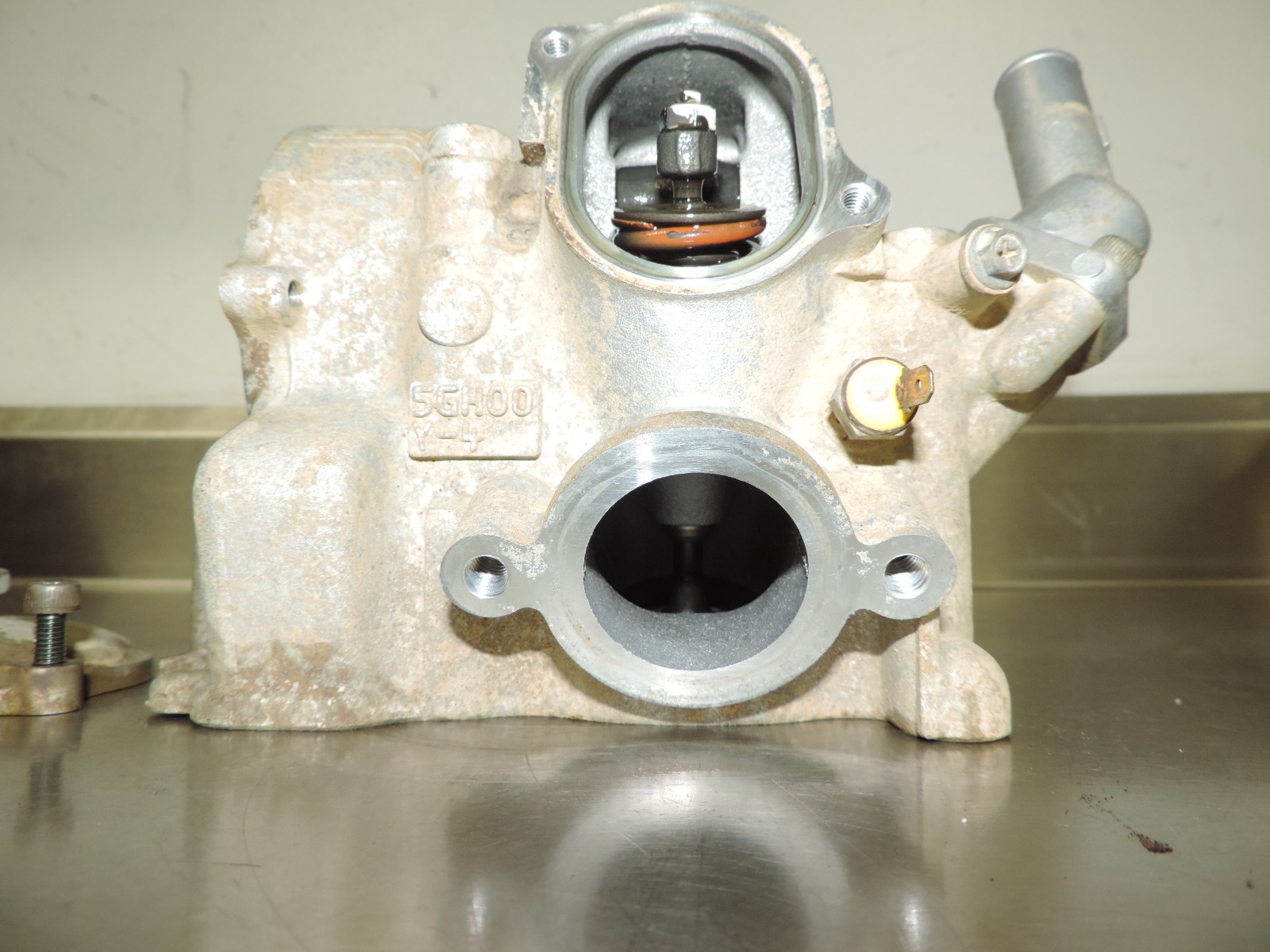 2000 Yamaha Kodiak 400 OEM Cylinder Head & Camshaft RUNNING ENGINE