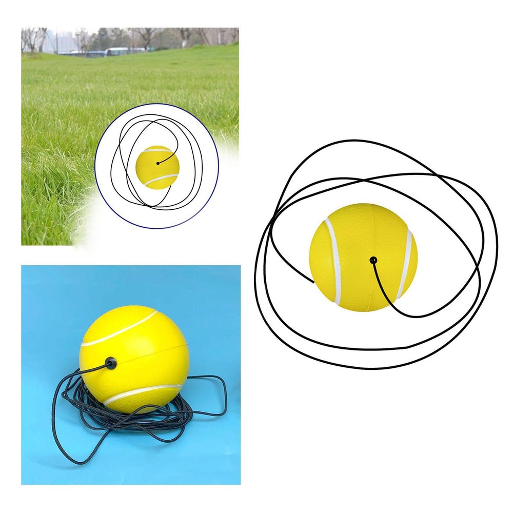 Tennis Training Ball, with String Self Tennis Training Tool Elastic