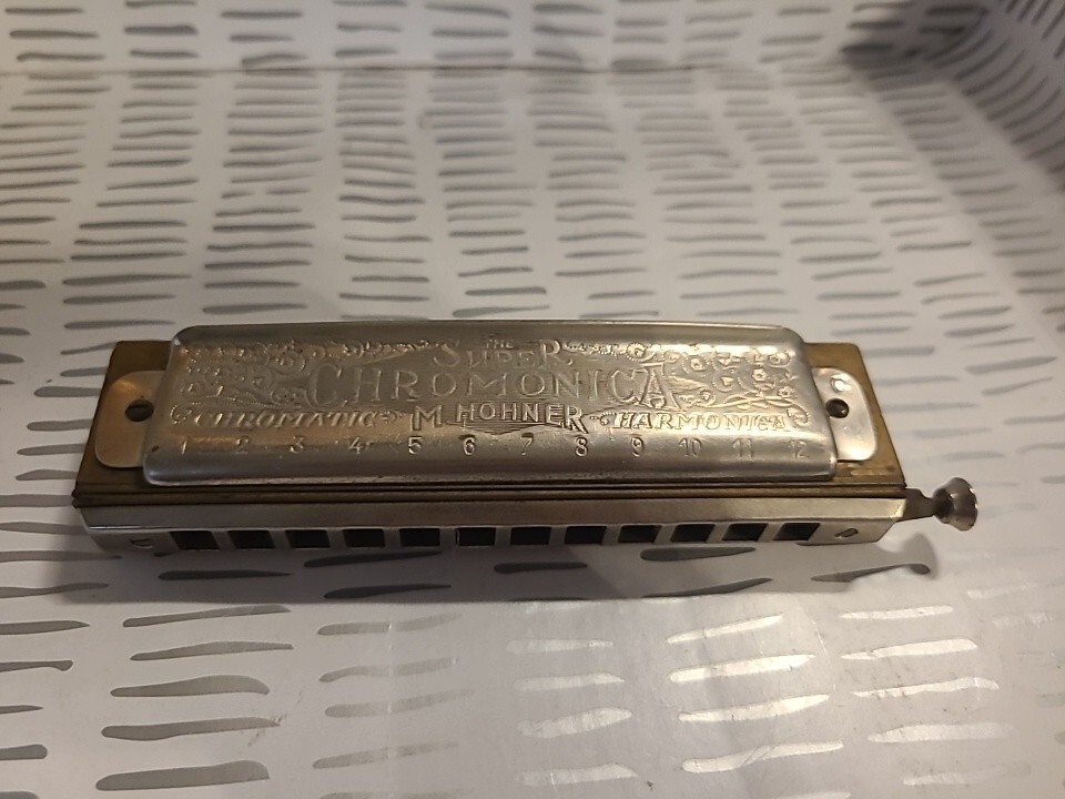 Vintage M Hohner harmonic “The Super Chromonica”
