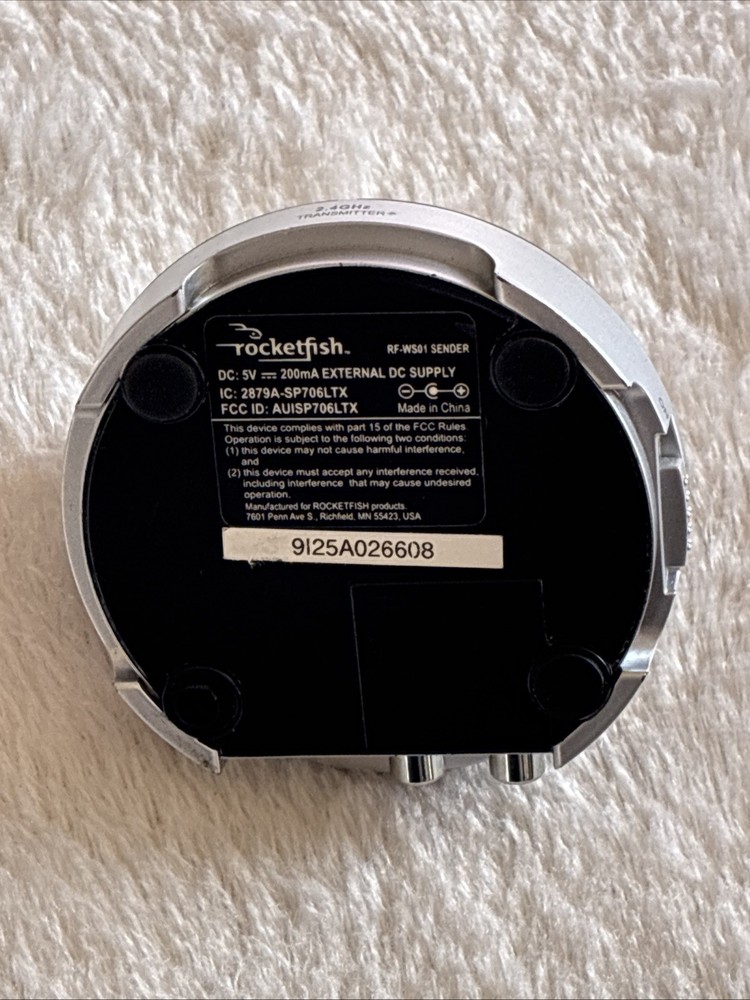 Rocketfish: RF-WS02/03 Transmitter 2.4Hz (Unit Only / No Cable)