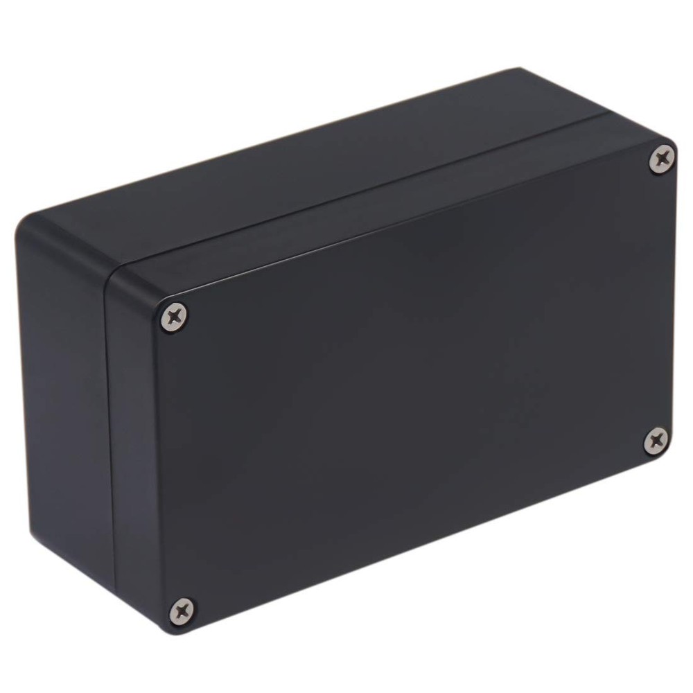 Project Box IP65 Waterproof Junction Box ABS Plastic Black Electrical Boxes DIY