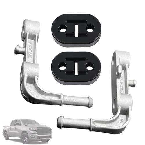 Exhaust Bracket Muffler Support Assembly Kit - Rear Left & Left + Right side