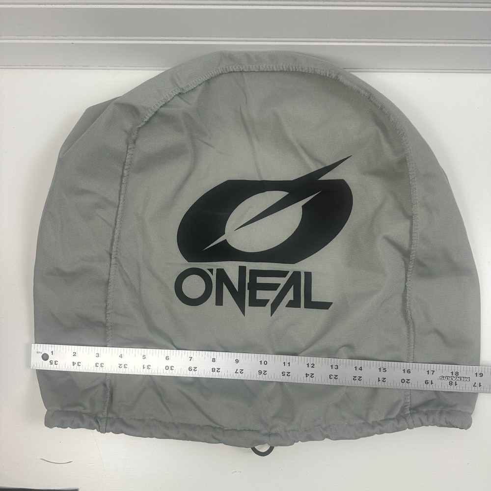 O'Neal Motorcycle Helmet Dust Cover Gray Protective Gear Storage Bag Drawstring