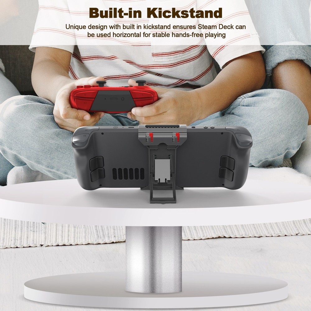 Console Desktop Holder Wall-Mounted TF Card Storage Bracket Kit For Steam Deck c