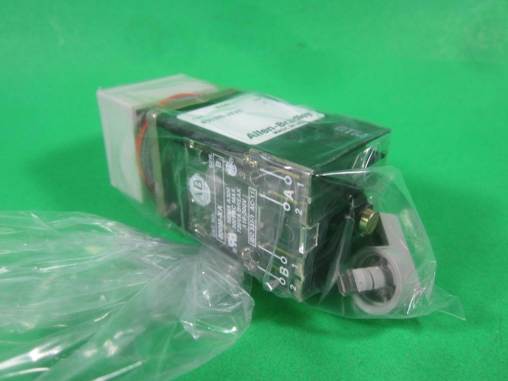 Allen-Bradley Pushbutton Selector Switch -- 800MS-JG2BB Ser: C -- New