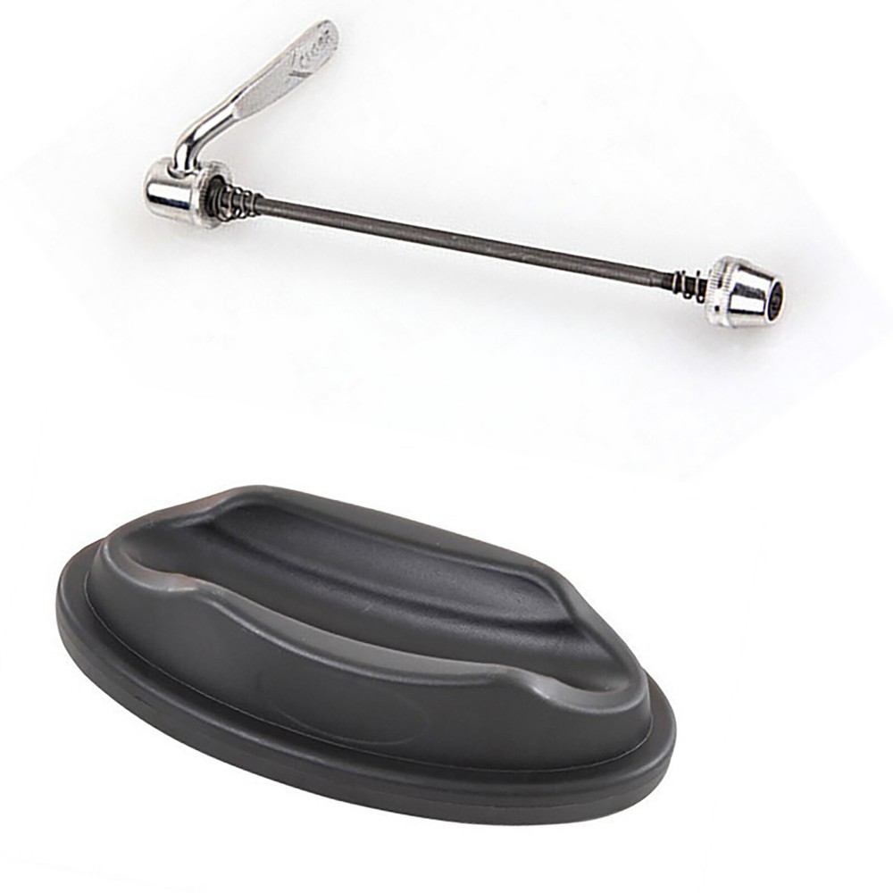 Bicycle Front Wheel Station Holder Trainer Pad Fixing Frame Quick Release Lever