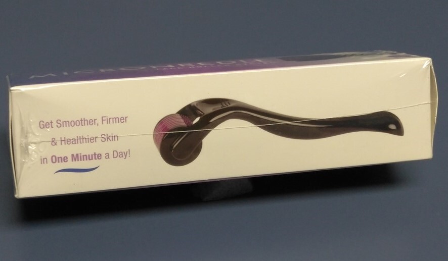 ORA Microneedle Dermal Face Roller System 540 Needles .5mm Needle Depth NEW