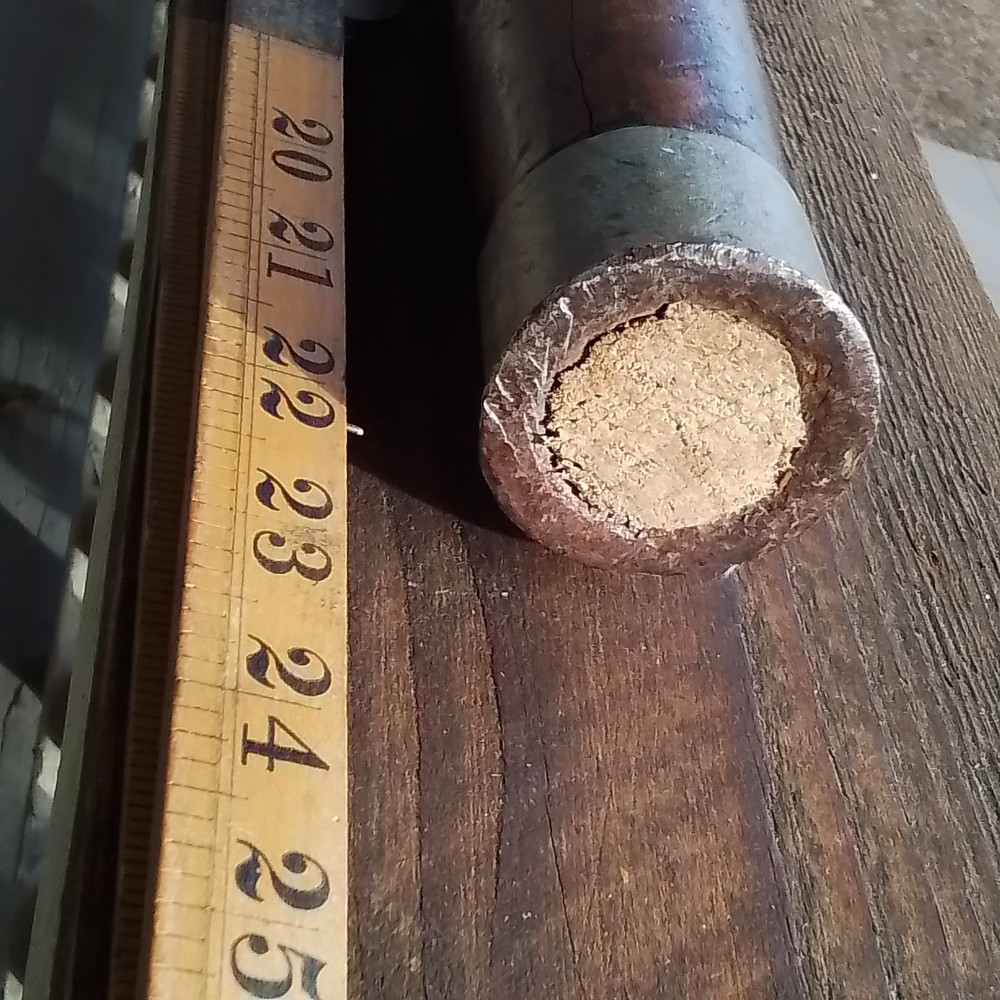 Vintage GREENLEE 22" Socket Chisel TIMBER SLICK 2.5"Bit ~ 3.75lbs