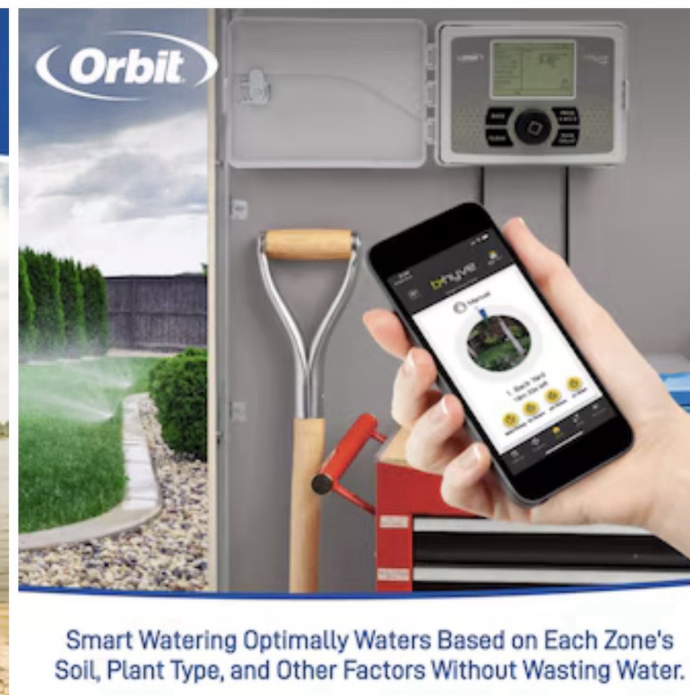Orbit B-Hyve Smart WiFi Sprinkler Timer 6 Station Irrigation Controller NEW