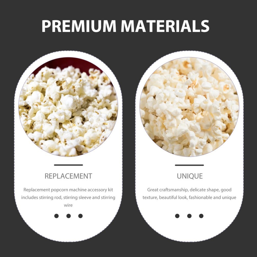 Popcorn Machine Stirring Rods Replacement for Quality Mixing