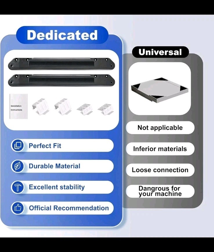 GE 28 in. Washer/Dryer Stack Bracket Kit GFA28KITN - NEW