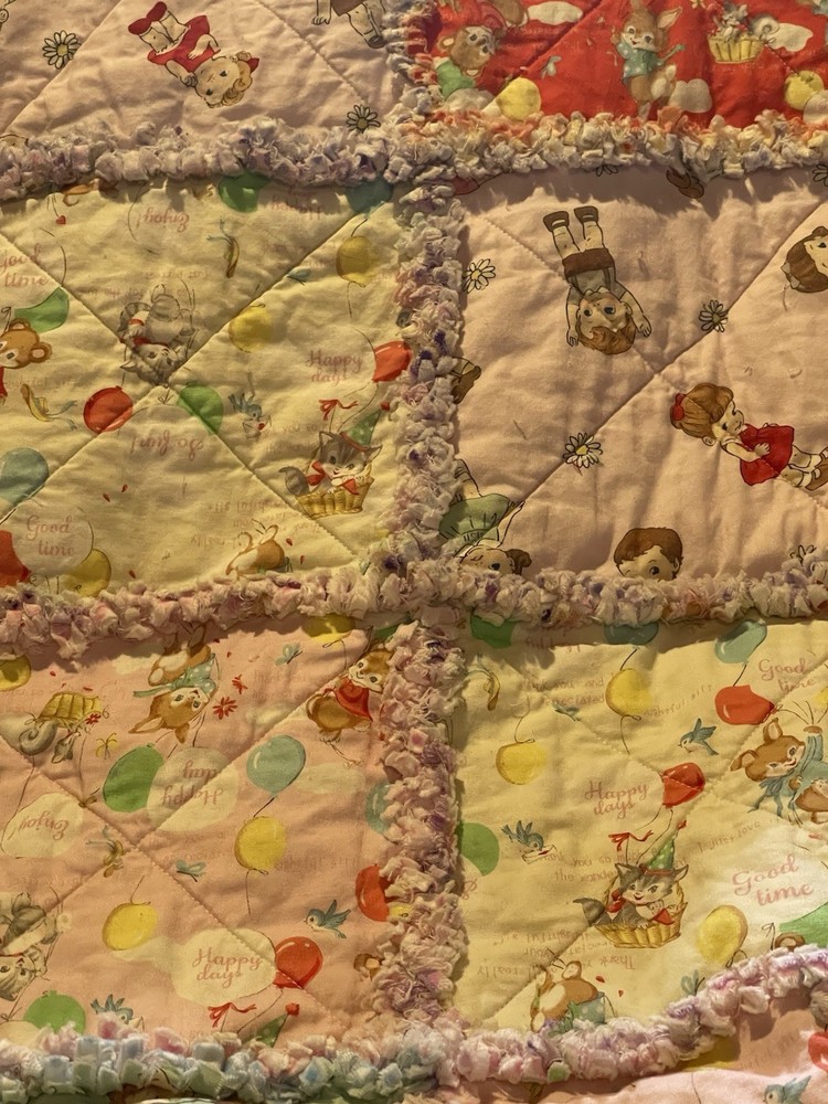 Happy Days Rag Quilt