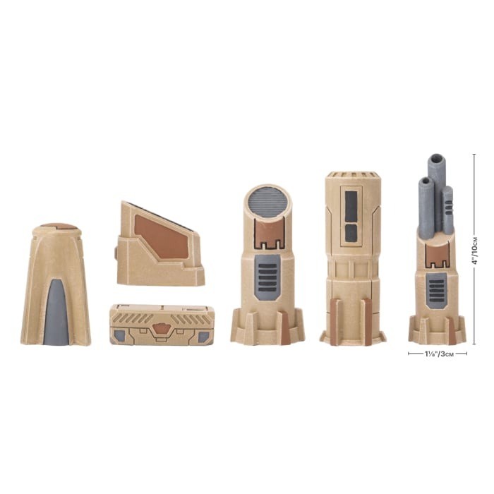 Gothic Sector: United Frontier Scatter Terrain (x6)