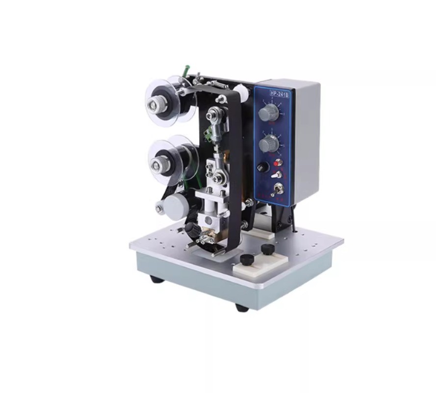 HP241B Fully Automatic Ribbon Coding Machine Production Date Coding Machine