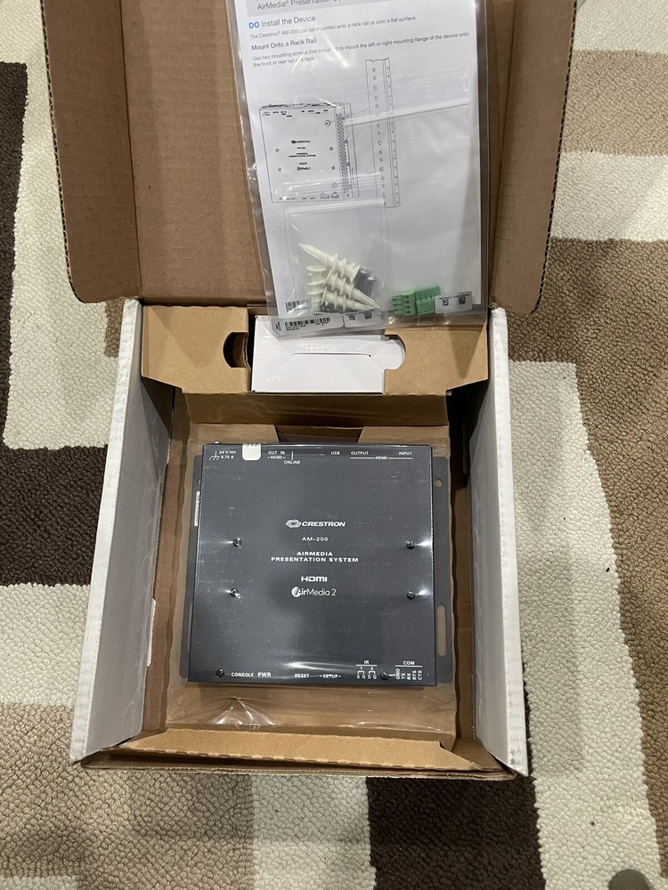 NEW Crestron AM-200 AirMedia Presentation System