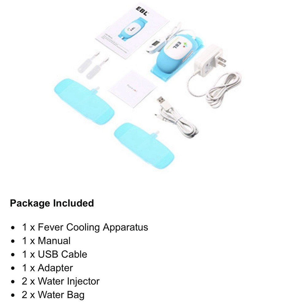 Fever Intelligent Cold Compress Device Electric Forehead Cooling Device