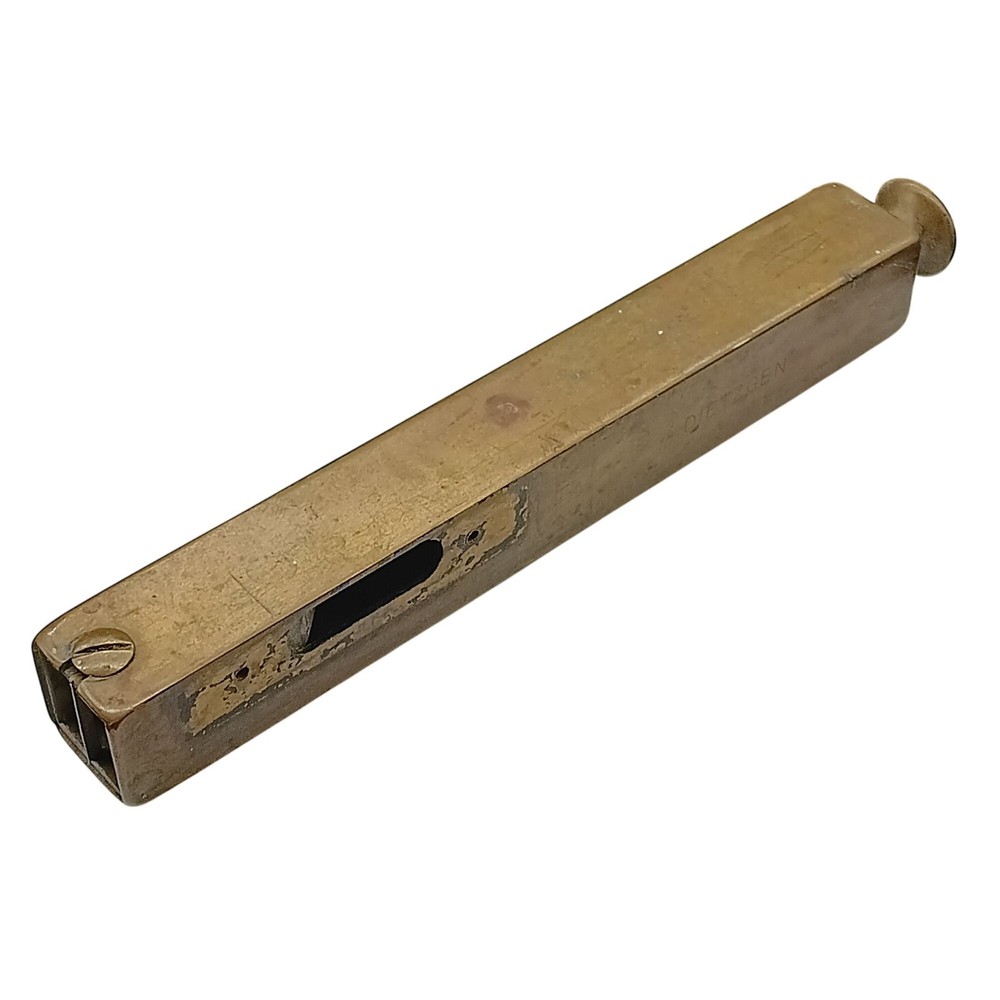 Antique Sighting Level Surveyor Tool Brass Square