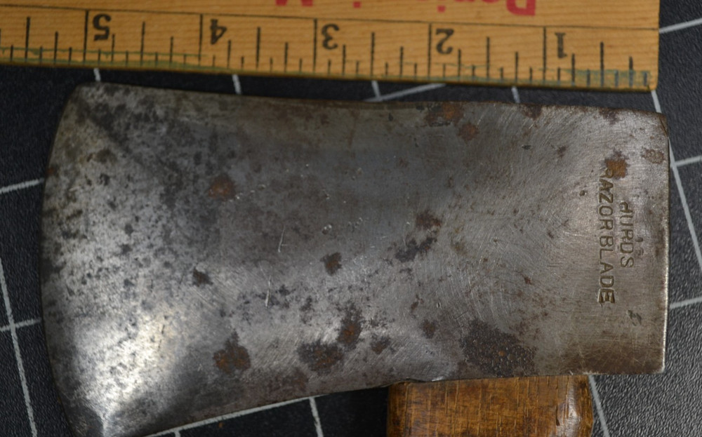 HURD'S RAZOR BLADE - CAMP HATCHET - ALL ORIGINAL