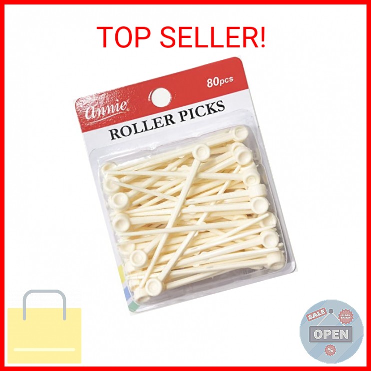 Annie Plastic Roller Picks 80PCS #3199