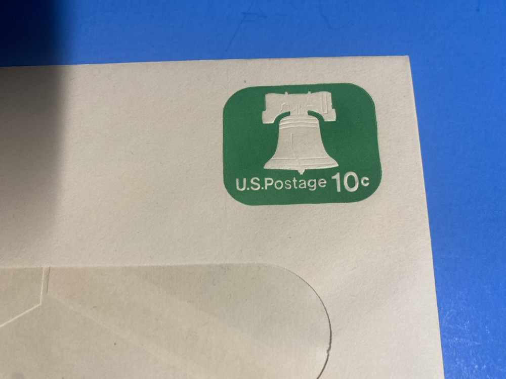 US67 LIBERTY BELL 10c WINDOW ENVELOPE 1973
