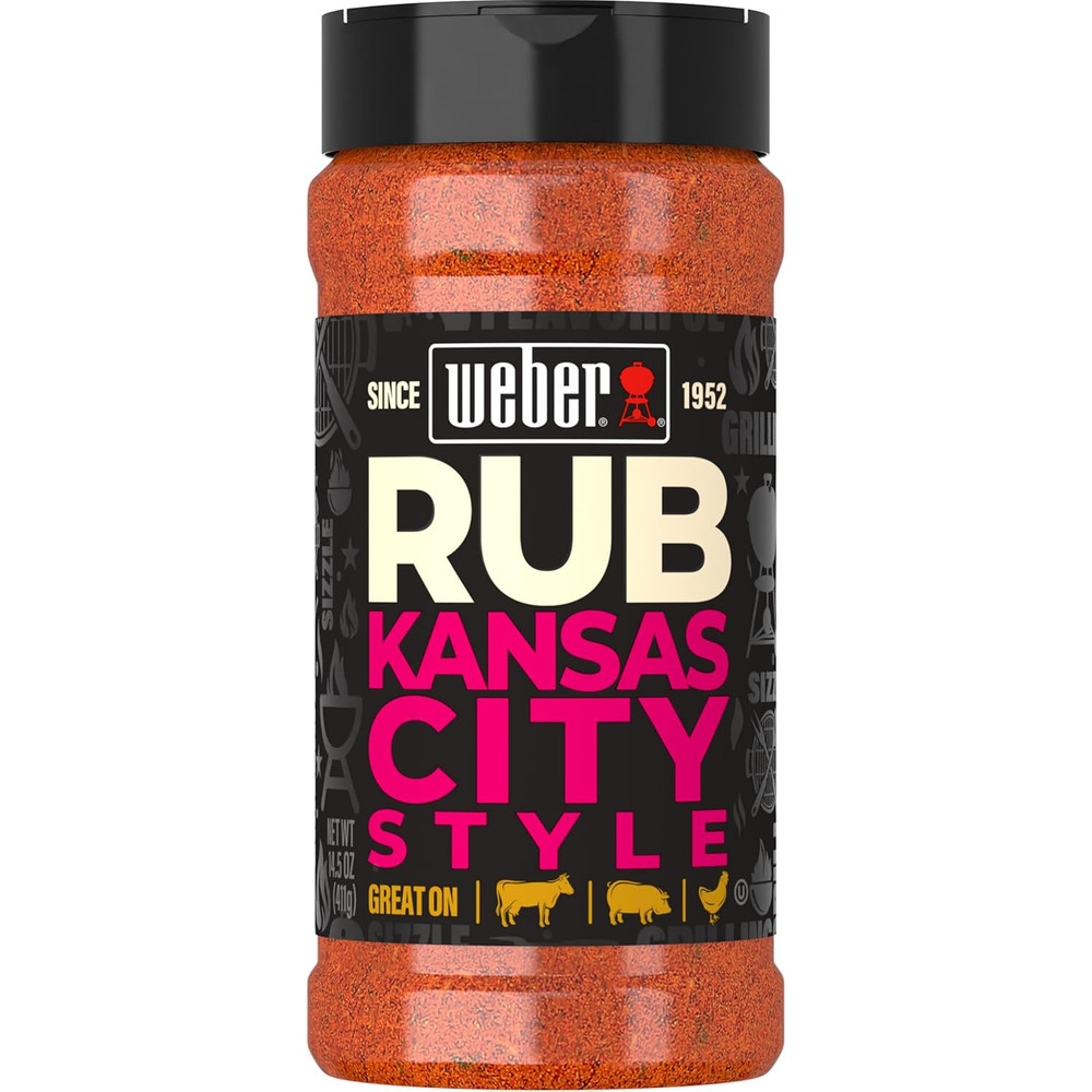 KC BBQ Dry Rub, 14.5 Oz