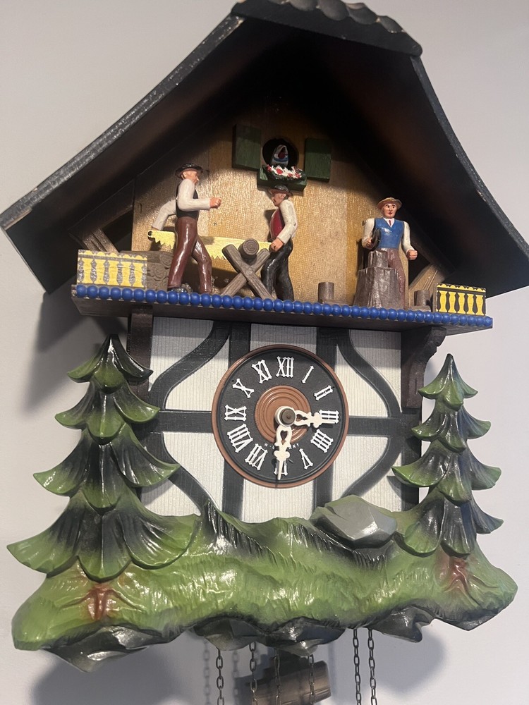 Wood Workers Cuckoo Clock