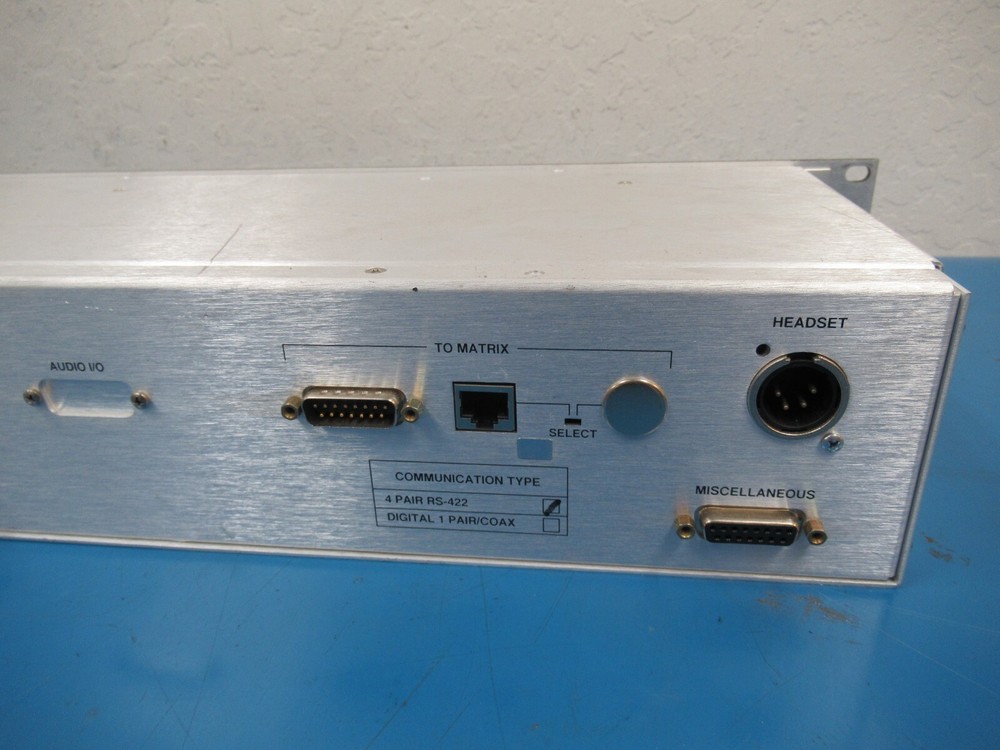 Clear-Com ICS-2003 Matrix Plus Display Station 4 Pair RS-422